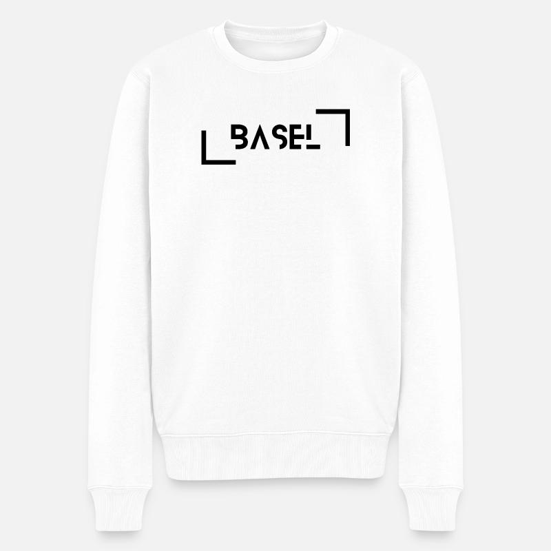 Noir de Bâle - Pull Premium bio Homme - blanc