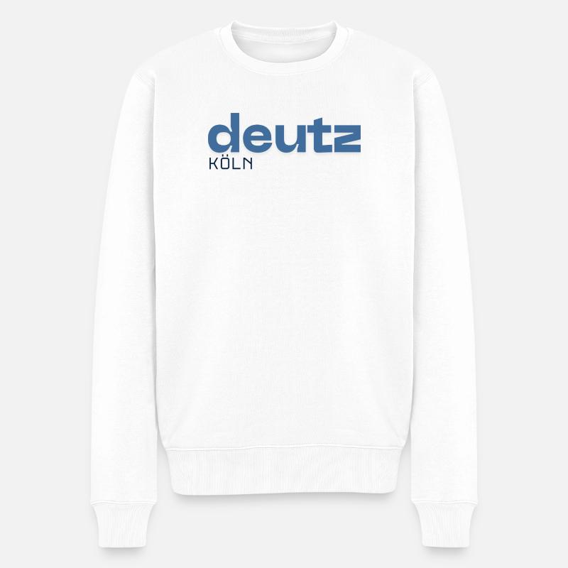 Deutz Cologne - Quartier - Pull Premium bio Homme - blanc