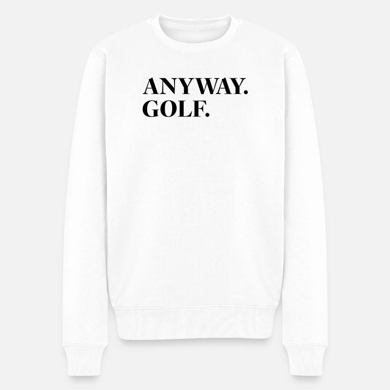 Bref, le golf - Pull Premium bio Homme - blanc