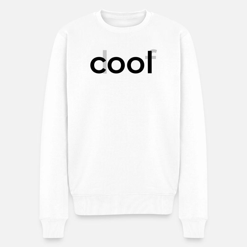 Cool goofy - Pull Premium bio Homme - blanc