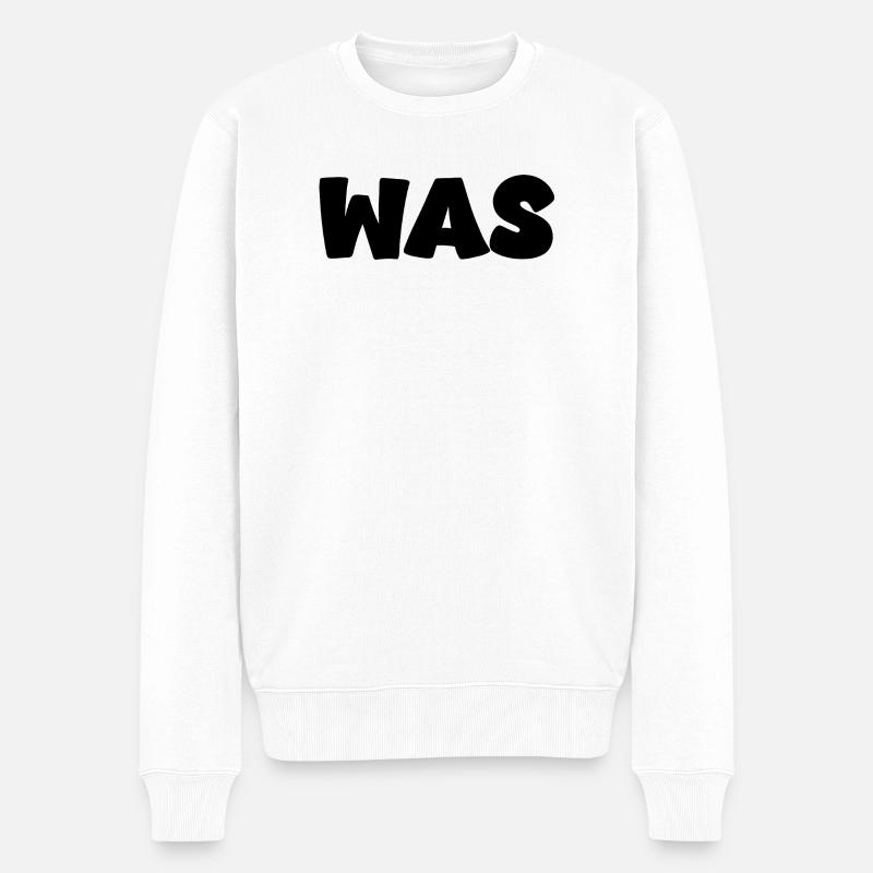 Quoi - Pull Premium bio Homme - blanc