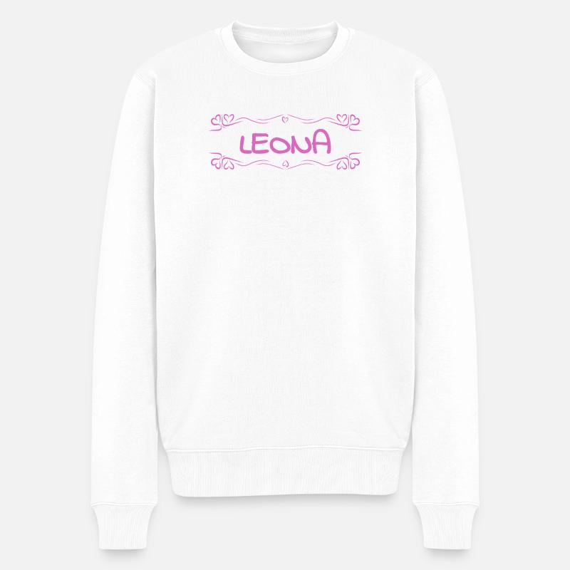 Hearts Leona - Pull Premium bio Homme - blanc