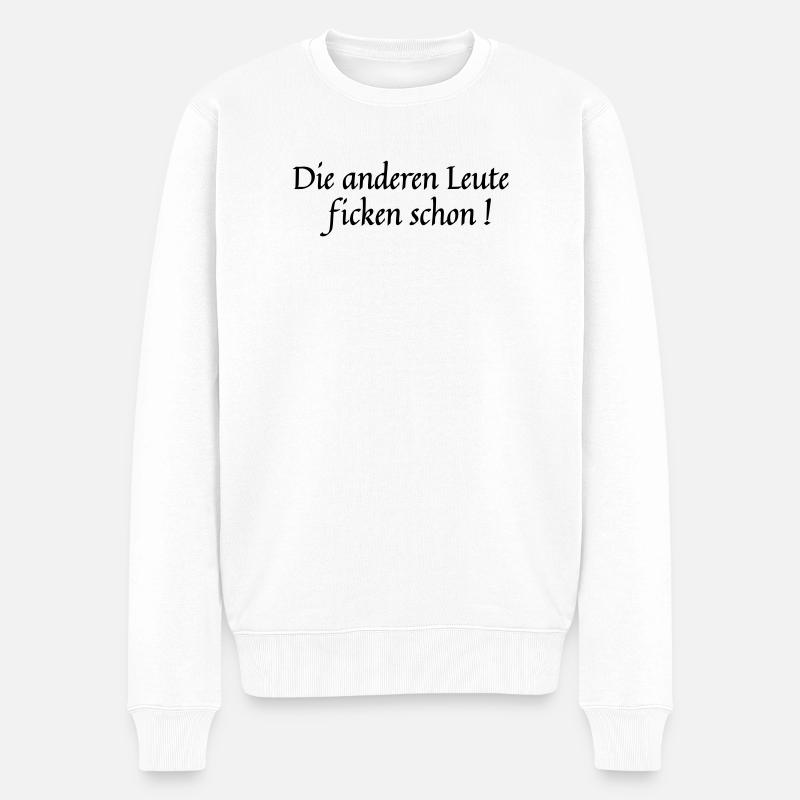 Les autres personnes - Pull Premium bio Homme - blanc