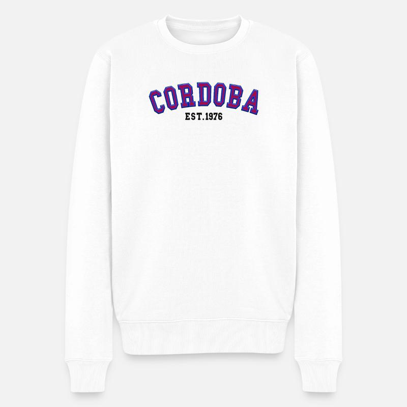 Córdoba gegründet 1976 - Männer Premium Bio Pullover - Weiß
