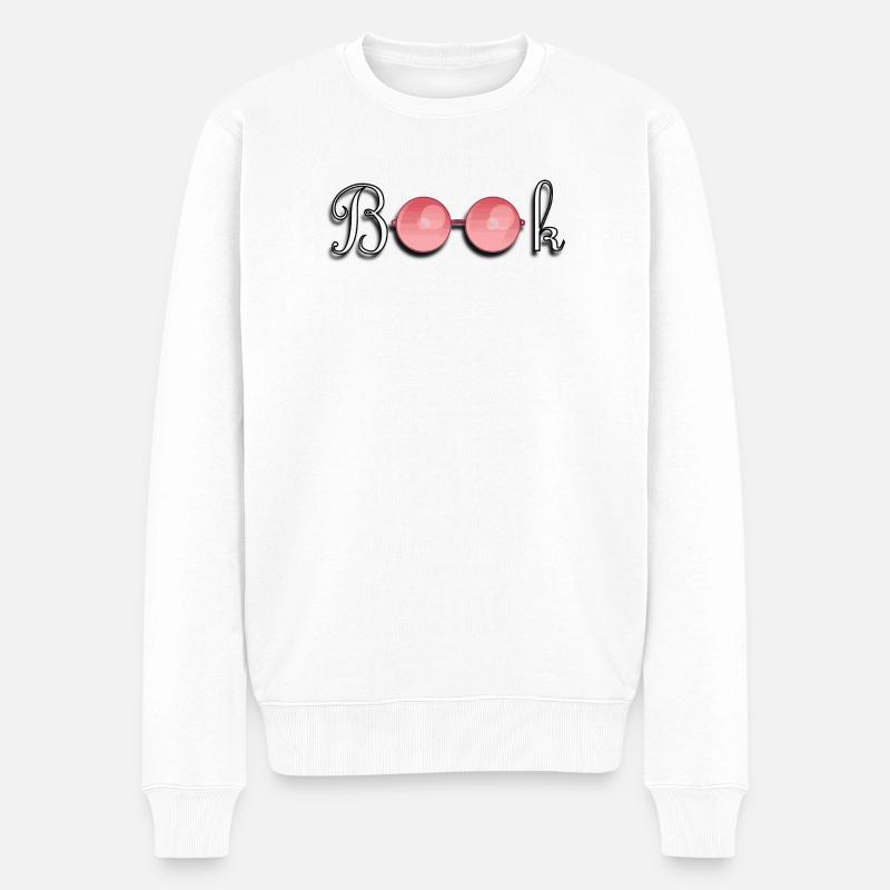 book - Pull Premium bio Homme - blanc