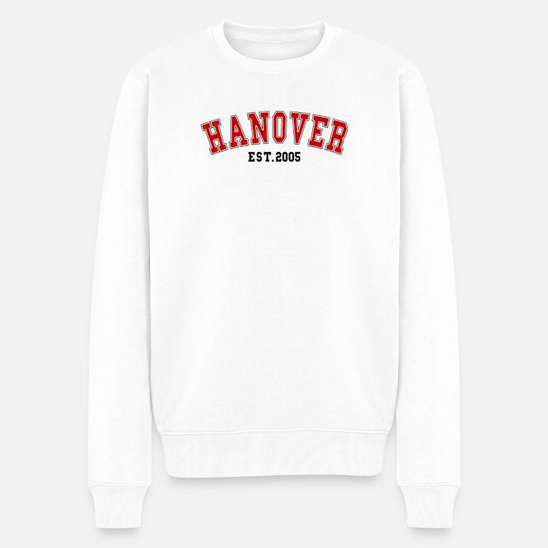 Hanovre Est. 2005 - Pull Premium bio Homme - blanc