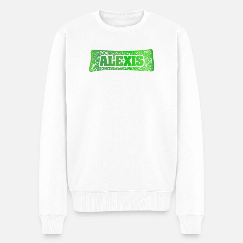 Alexis - Pull Premium bio Homme - blanc