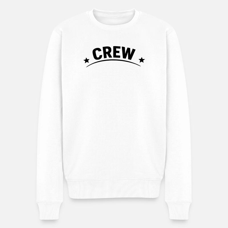 équipage - Pull Premium bio Homme - blanc