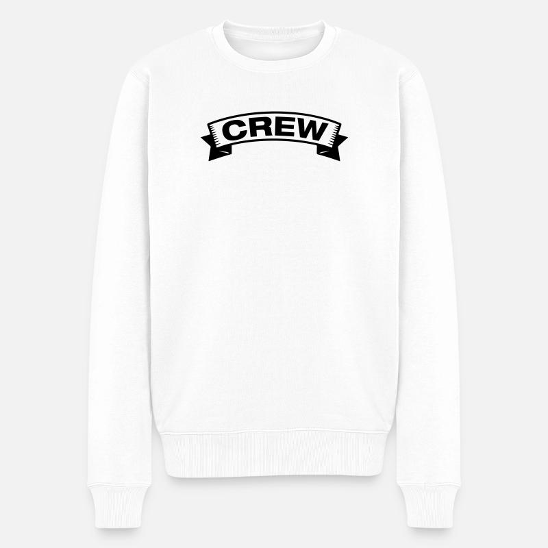 Banderole de l’équipage - Pull Premium bio Homme - blanc