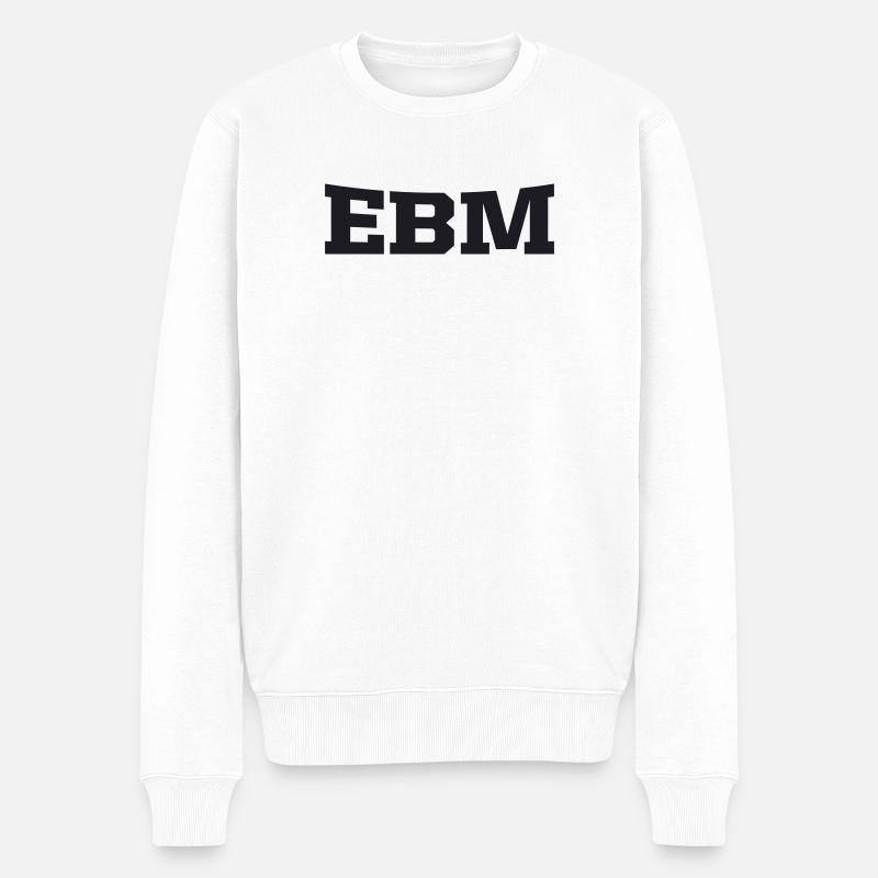 ebm - Pull Premium bio Homme - blanc