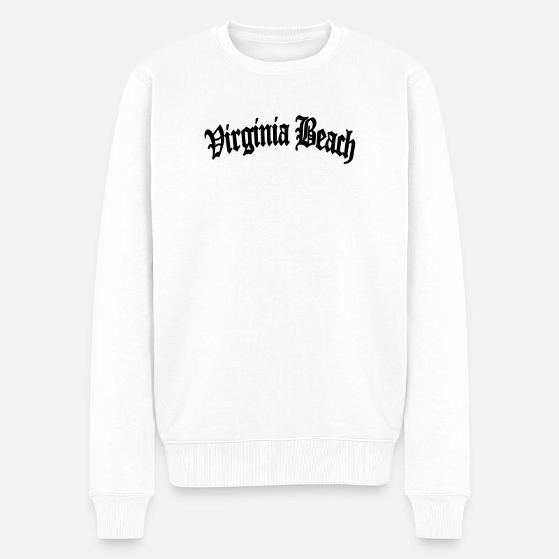 Virginia Beach - Pull Premium bio Homme - blanc