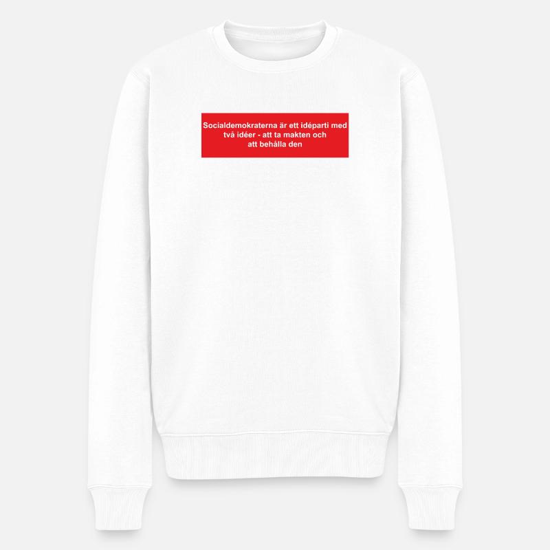 Anti Sosse - Pull Premium bio Homme - blanc