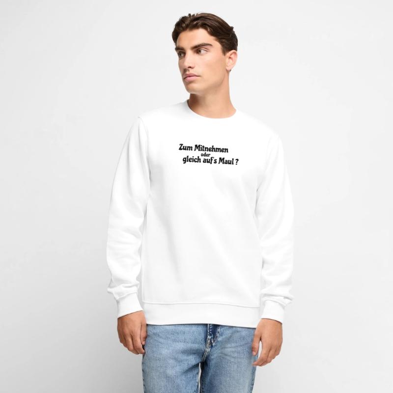 Männer Premium Bio Pullover