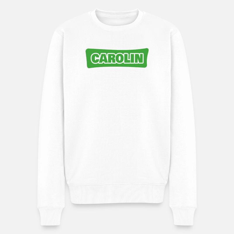 Carolin - Pull Premium bio Homme - blanc