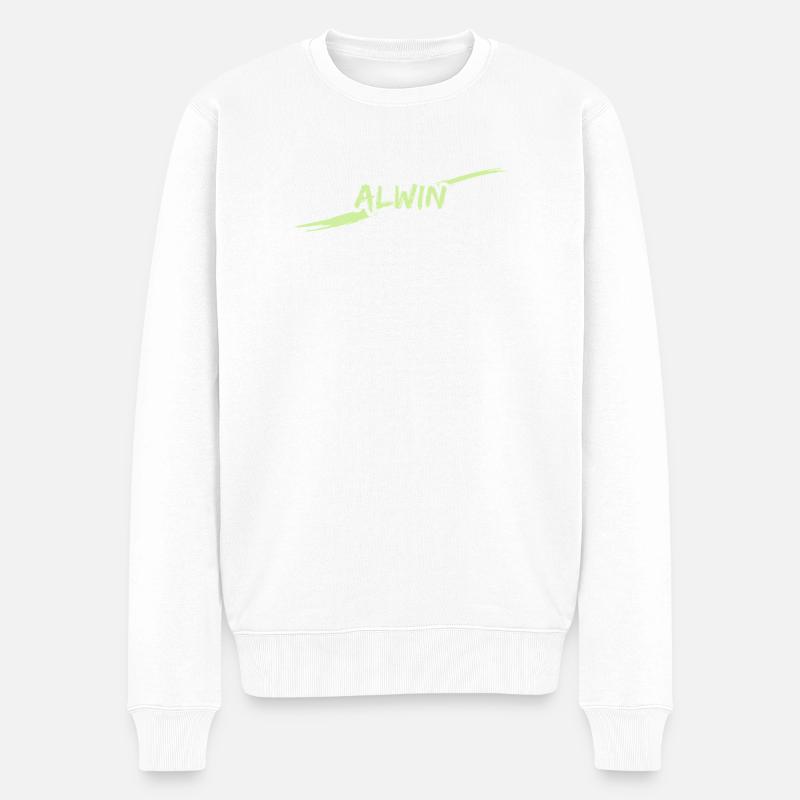 Gift Alwin - Pull Premium bio Homme - blanc