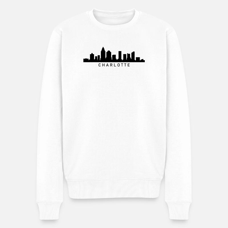 Skyline Charlotte - Pull Premium bio Homme - blanc
