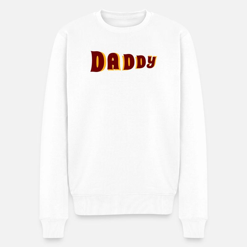 Papa - Pull Premium bio Homme - blanc