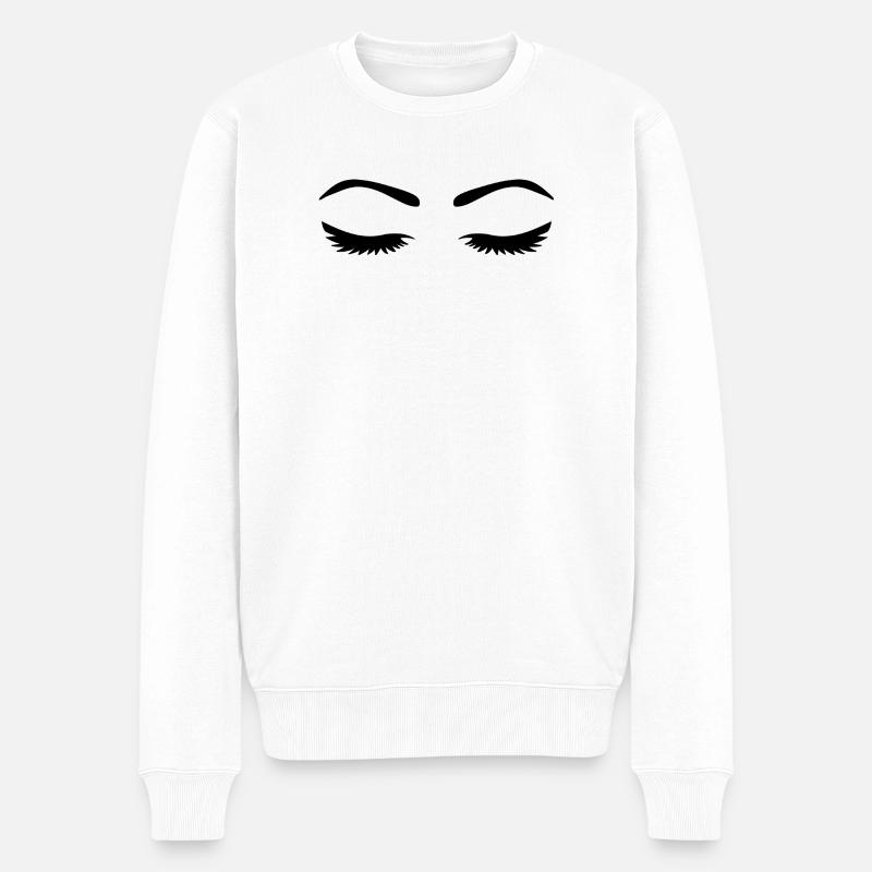 Cils - Pull Premium bio Homme - blanc