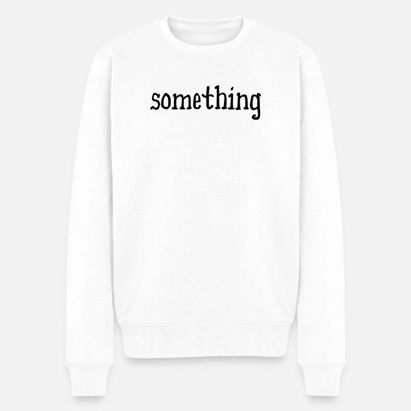 quelque chose - quelque chose - blanc - Pull Premium bio Homme - blanc