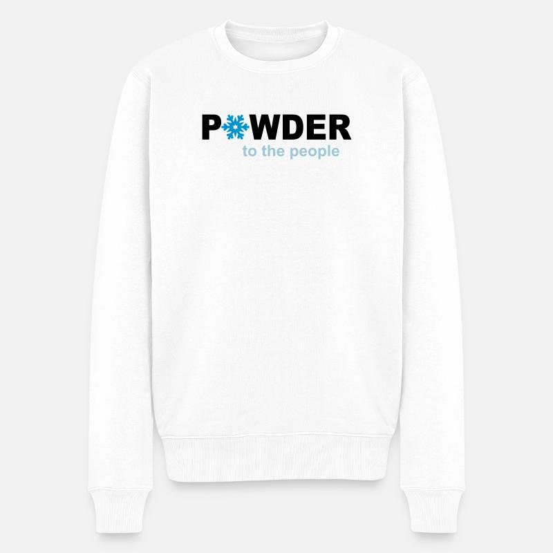 Neige - Pull Premium bio Homme - blanc