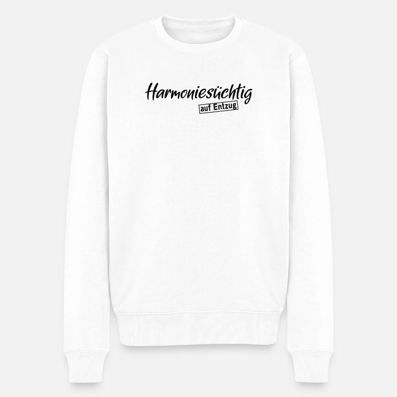Accro à l'harmonie - Pull Premium bio Homme - blanc