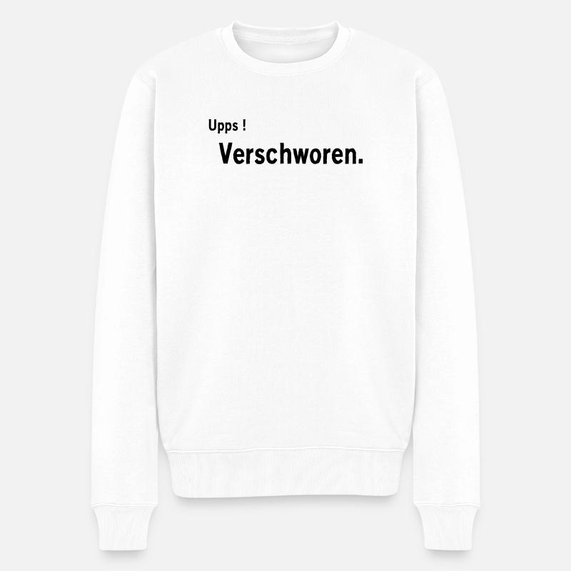 Conspiré - Pull Premium bio Homme - blanc