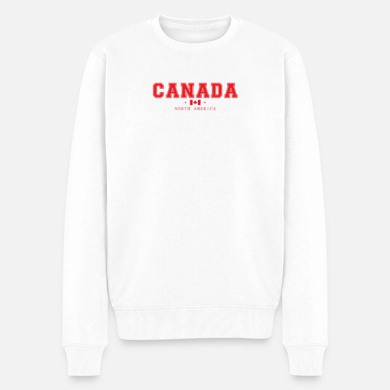 Canada - Pull Premium bio Homme - blanc