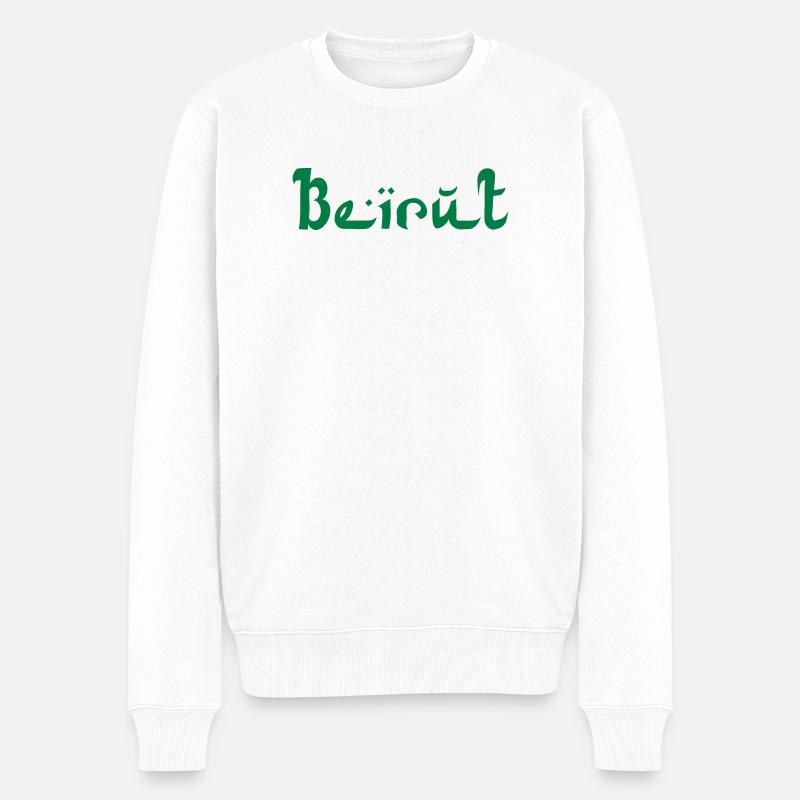 BEYROUTH Liban Liban - Pull Premium bio Homme - blanc
