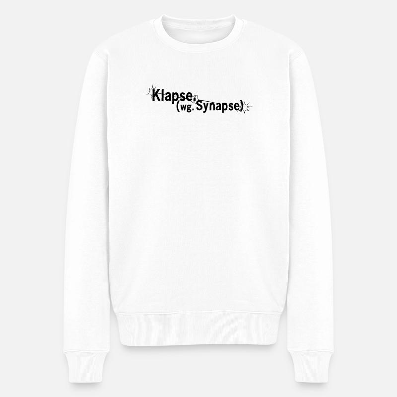 Gifles dues à la synapse - Pull Premium bio Homme - blanc