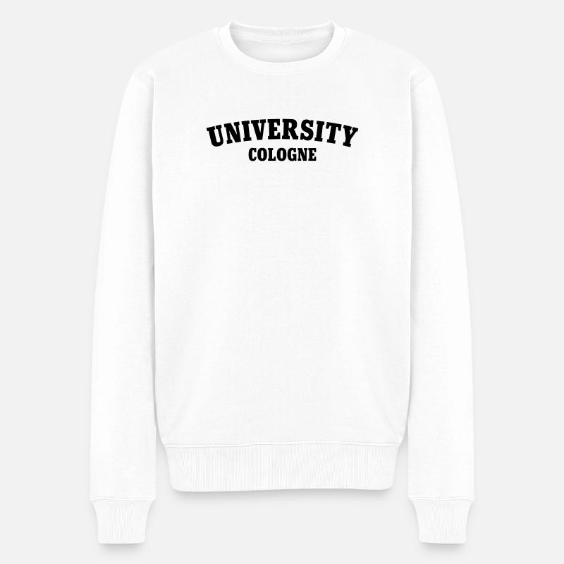 Université de Cologne - Pull Premium bio Homme - blanc