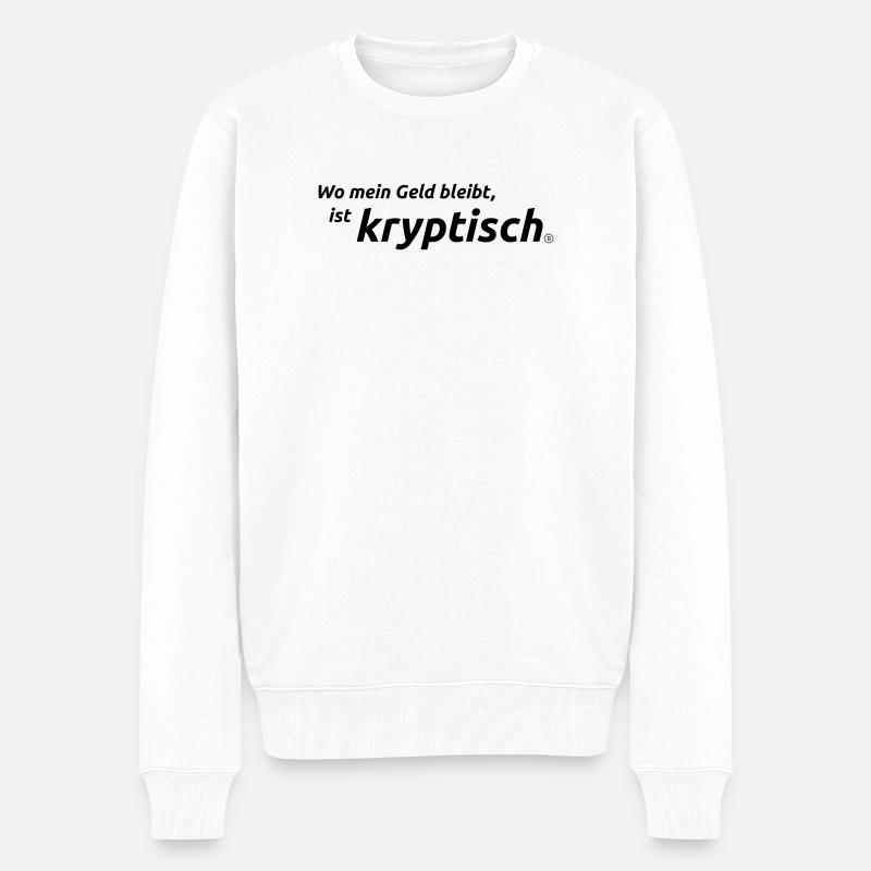 crypto - Pull Premium bio Homme - blanc