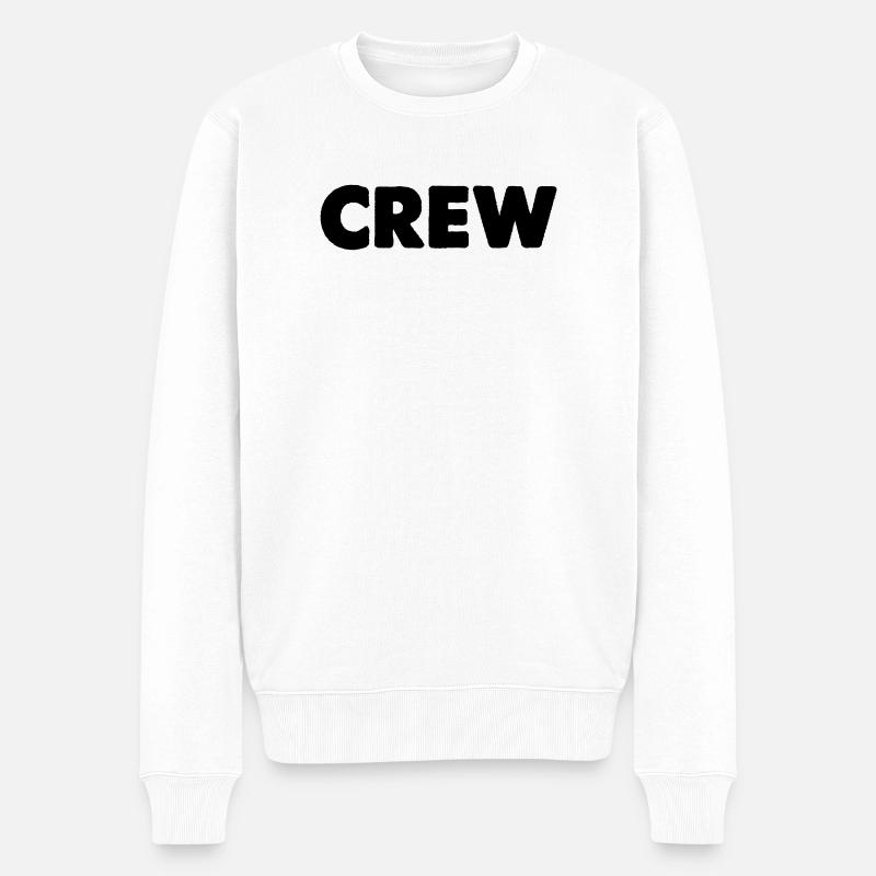 équipage - Pull Premium bio Homme - blanc