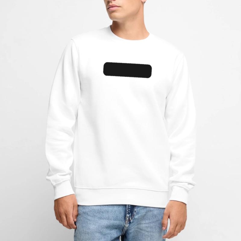 Rounded rectangle Men's Premium Organic Jumper