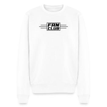 Fan Club Verein - Männer Premium Bio Pullover - Weiß - Vorne - Thijin (182cm)