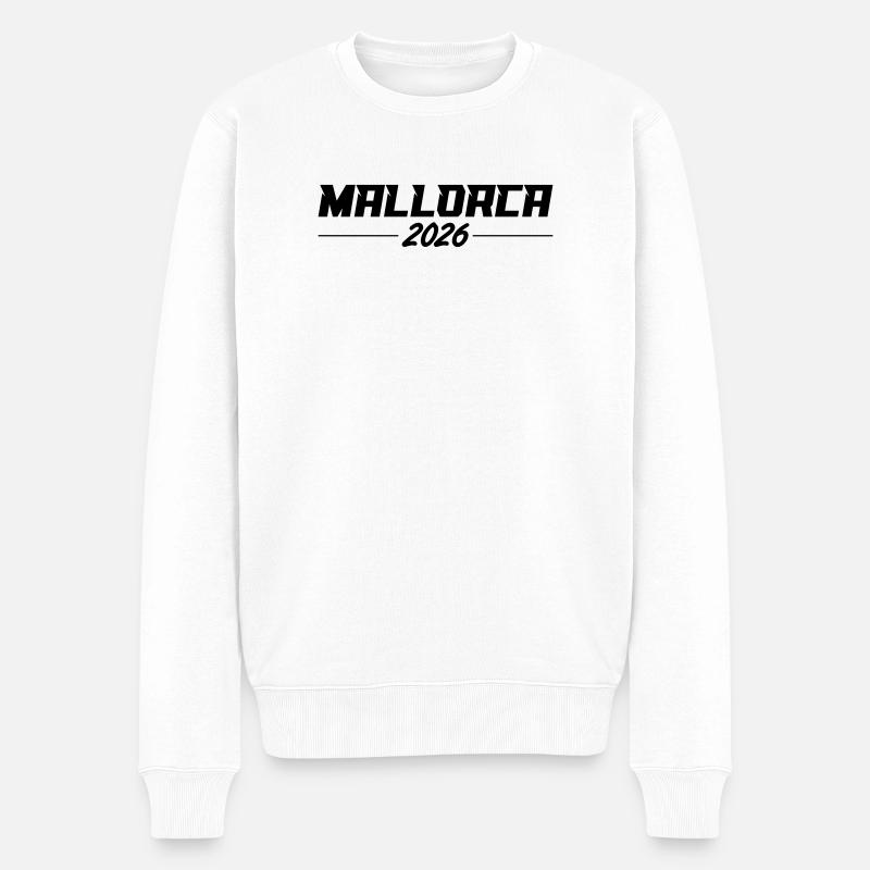 Majorque 2026 - Pull Premium bio Homme - blanc