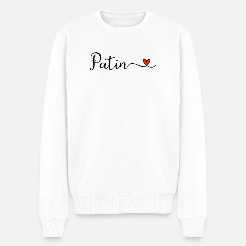 Marraine - Pull Premium bio Homme - blanc