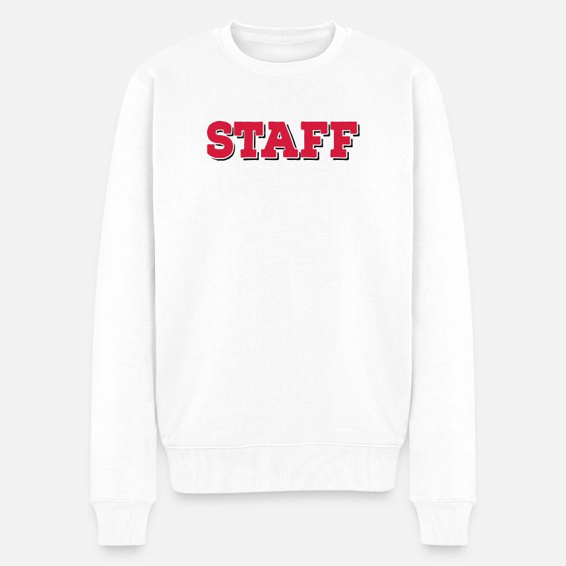 6254398 118120481 Staff - Pull Premium bio Homme - blanc