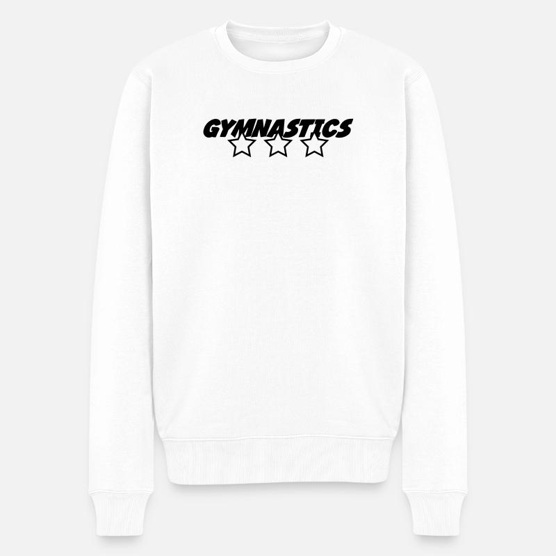 Gymnastics - Männer Premium Bio Pullover - Weiß