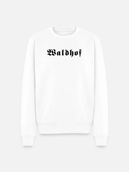 Waldhof - Männer Premium Bio Pullover - Weiß