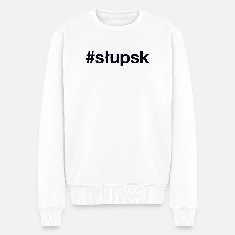 Slupsk Polska, Pologne - Pull Premium bio Homme - blanc