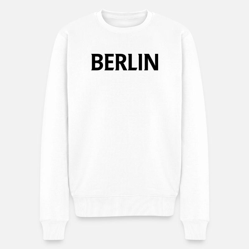 Berlin - Pull Premium bio Homme - blanc