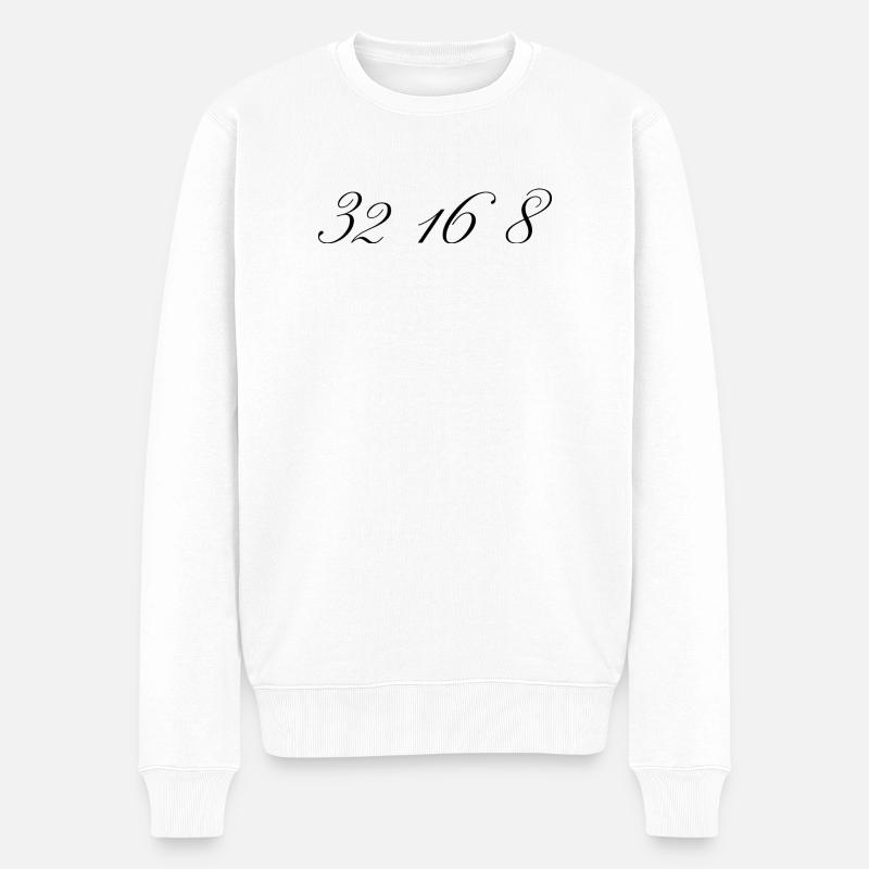 Insider - Männer Premium Bio Pullover - Weiß