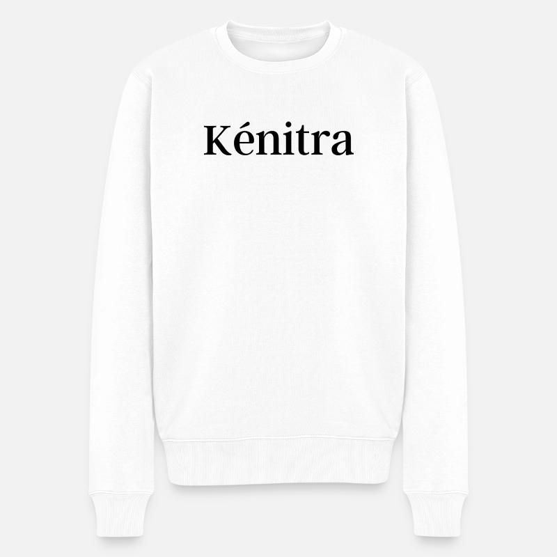 Kénitra - Pull Premium bio Homme - blanc