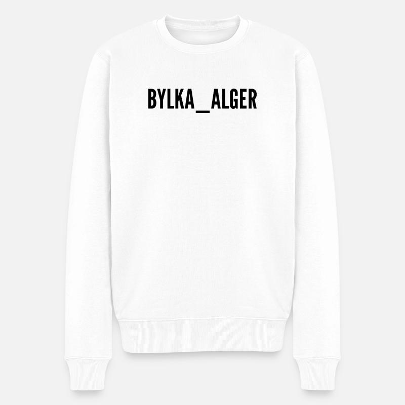 BYLKA_ALGER - Pull Premium bio Homme - blanc