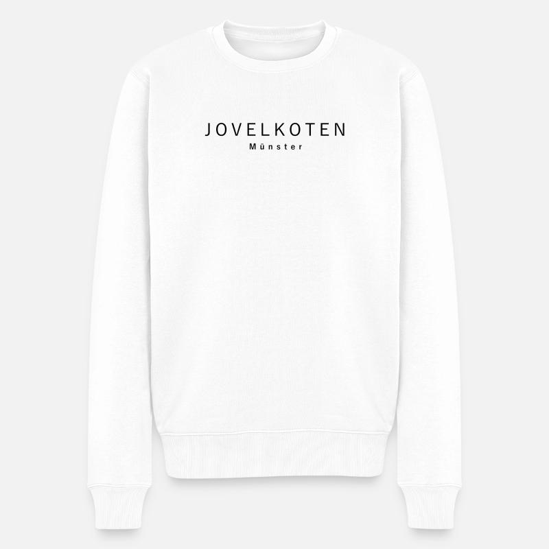 Jovelkoten - Münster - Männer Premium Bio Pullover - Weiß