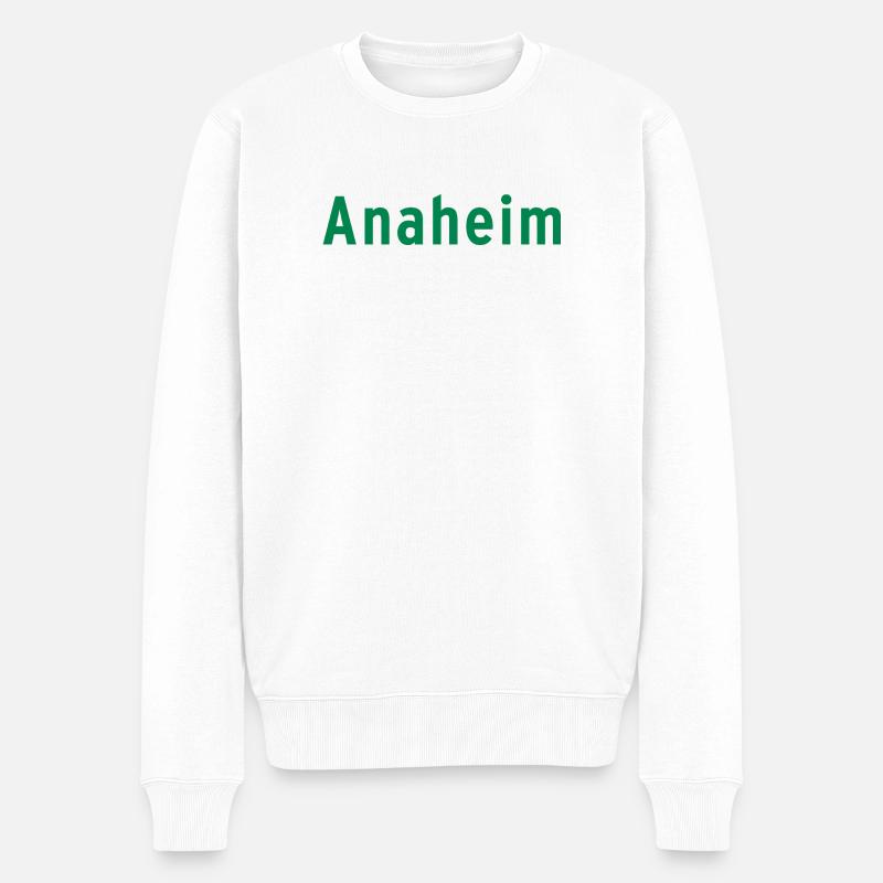 Anaheim - Pull Premium bio Homme - blanc