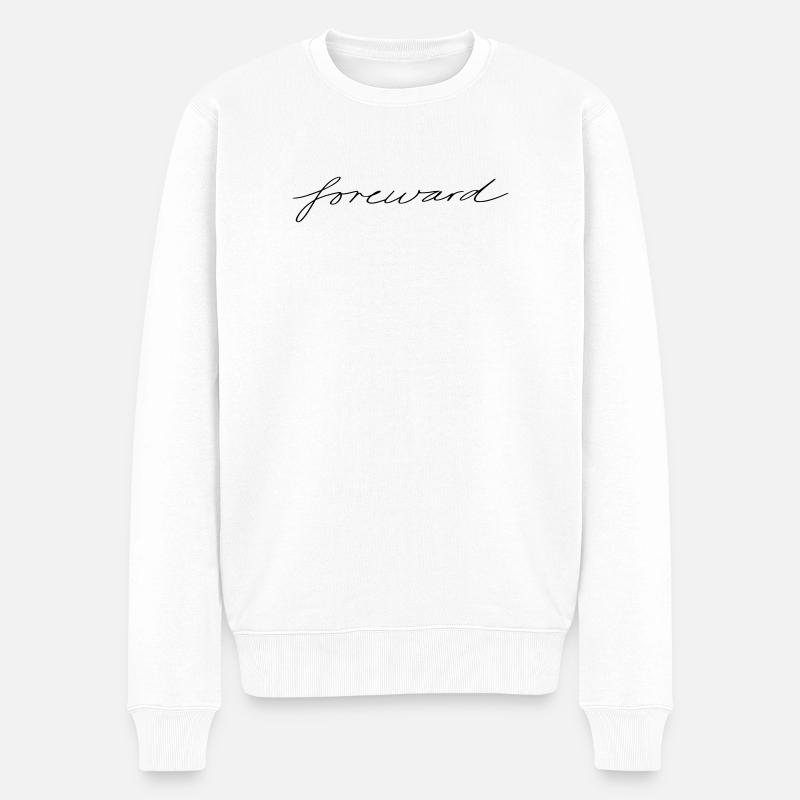 En avant - Pull Premium bio Homme - blanc
