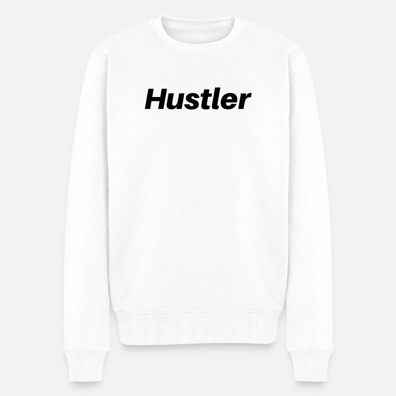 Mystère de conception personnalisée - Pull Premium bio Homme - blanc