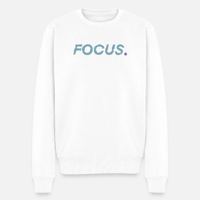 Foyer - Pull Premium bio Homme - blanc