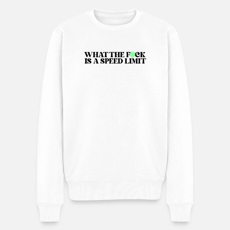 Voiture - Pull Premium bio Homme - blanc